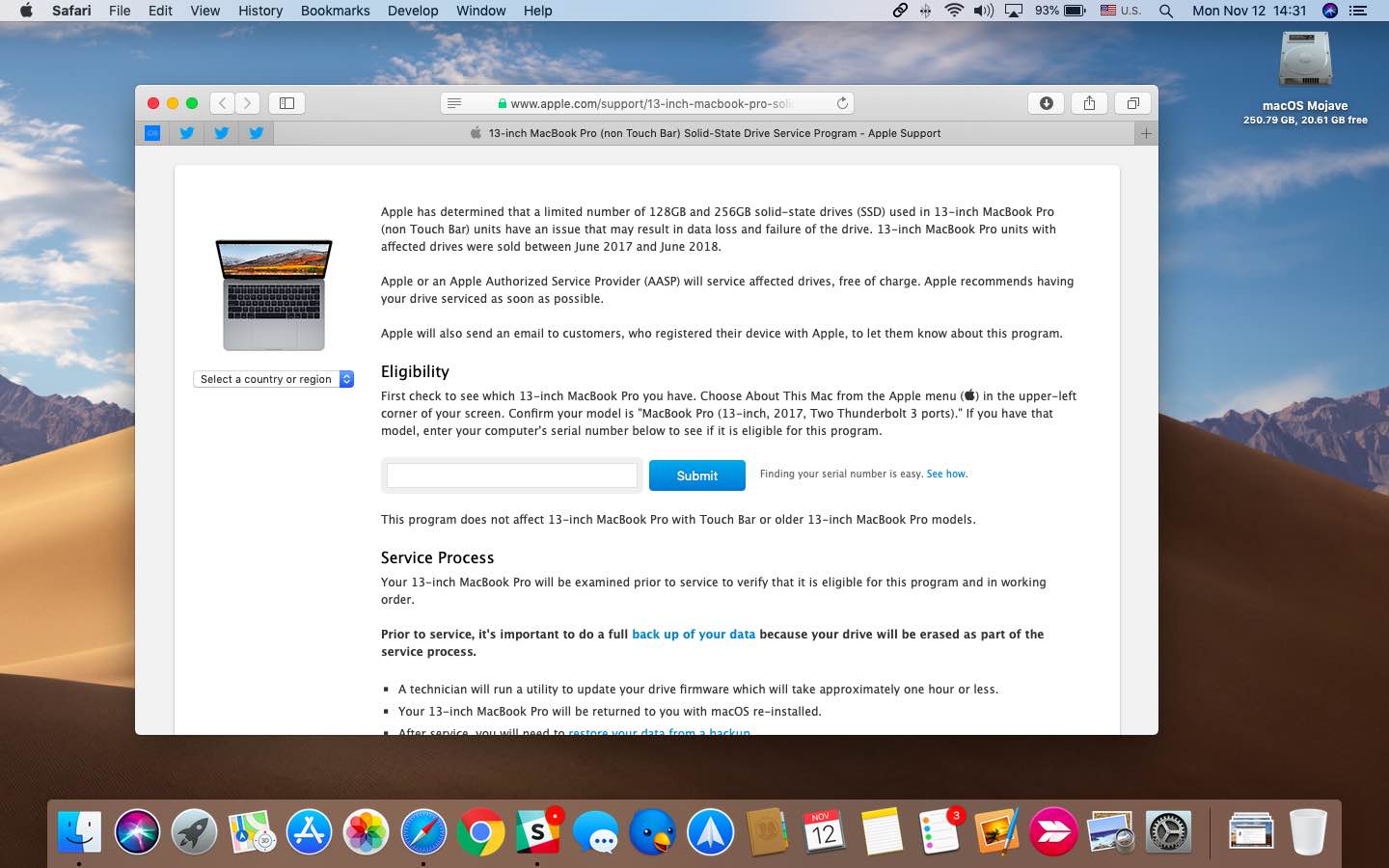 google docs mac touchbar support